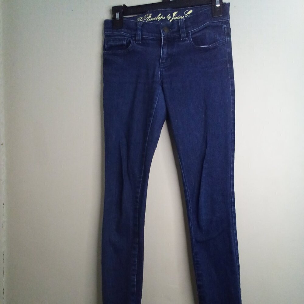 Juicy Couture Penelope Jeans Women 24 Skinny Denim Blue